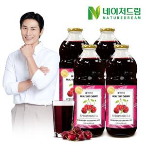 [네이처드림] 리얼 타트체리주스 1000ml x 4병 / NFC 착즙주스