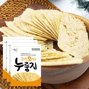 [신선한아침] 오땡큐 현미쌀 누룽지스낵 10봉(16g x 50장)