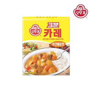 [오뚜기] 3분카레_약간매운맛 200G x 24개