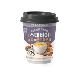 [녹차원] 스테비아 호두아몬드율무 원컵 24g 총 8컵 (1줄/4컵+1줄/4컵)