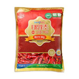 [Haccp/전통식품인증] 24년산 영광농협 태양초 청결 고춧가루 골드(매운맛) 3kg