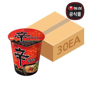 갤러리아_신라면컵 65g x 30개 한박스