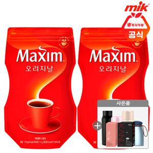 맥심 오리지날 리필 170g x 2개+사은품랜덤(id당1개)