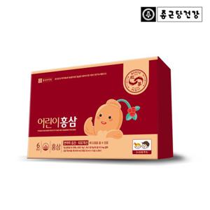 [면역력증진] 종근당건강 6년근 어린이 홍삼 1세트 (20ml x 30포)