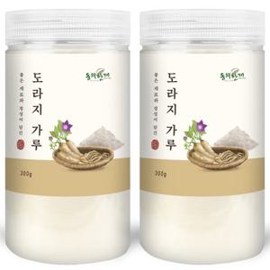 [동의한재] 프리미엄 국산 도라지 가루 분말 300g x 2개