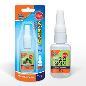 [알파] 강력 순간접착제 (액상형) 20g