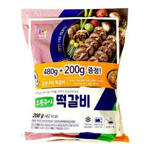 갤러리아_[푸른들마켓][목우촌] 오븐구이떡갈비480g+200g