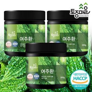 [토종마을]HACCP인증 국산 여주환 300g X 3통