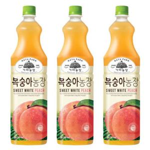 웅진 가야 복숭아농장 1.5L x 12페트 과일음료