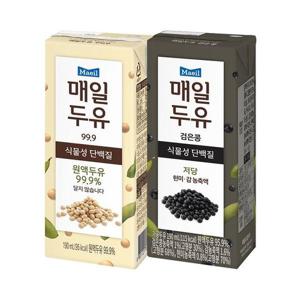 [매일유업]매일두유 190ml 99.9 24팩+검은콩 24팩(총 48팩)