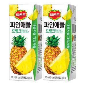 델몬트 드링크 파인애플 190ml X 64팩