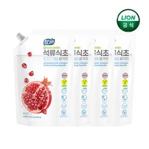 참그린 석류식초설거지900g리필x4개