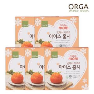 [올가] ORGA 입에서 사르르 아이스 홍시(75g x 4개입) x 5박스