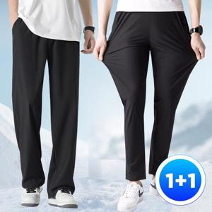 1+1세트 여름쿨템 더위순삭 아이스쿨 고스판 탄성팬츠 9부바지 S24TP-315S