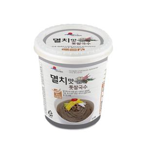 [간편컵국수] 멸치맛 톳 쌀국수 82g*6개