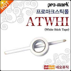 [프로마크스틱롤] Promark Stick Roll ATWHI 테이프 타입 스틱 그립 화이트/스틱롤/드럼스틱장식