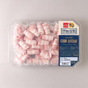 만능상회 한돈 냉동 대패삼겹살 600G(팩)/돼지고기