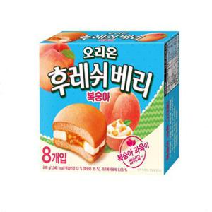 오리온 후레쉬베리 복숭아 240G