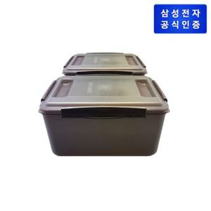 안심 김치통 10 L 2개 (삼성 김치플러스 313 L 상칸)