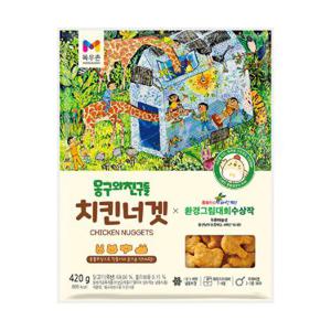 목우촌 몽구와친구들 치킨너겟 420G