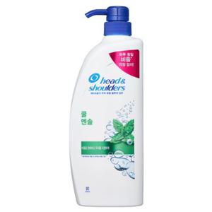 P&G 헤드앤숄더 쿨멘솔 샴푸 850ML