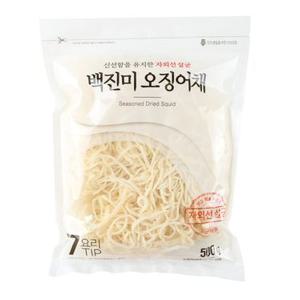 자외선살균 백진미 오징어채 500G