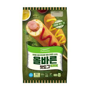 풀무원 올바른 핫도그 525G