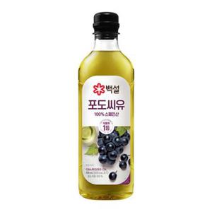 CJ 백설 포도씨유 900ML