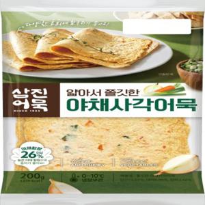 삼진어묵 쫄깃한 야채사각 (200G)