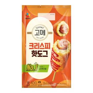 CJ 고메핫도그 크리스피 (400G)