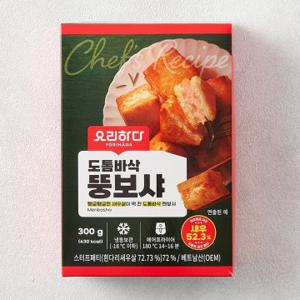 요리하다 도톰바삭 뚱보샤 (300G)