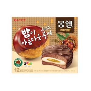 롯데 몽쉘 부여알밤 (408G)