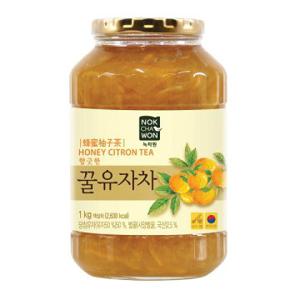 녹차원 꿀 유자차 (1KG)