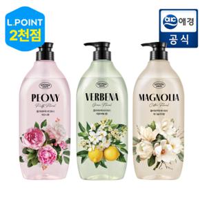 [포토리뷰 2,000P] NEW신상꽃향 샤워메이트 플라워부케 바디워시 900ml x 3개