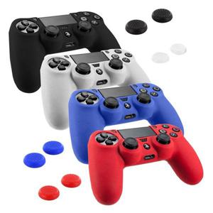 PS4 듀얼쇼크4 실리콘커버 + 아날로그 스틱커버 셋트