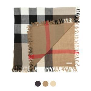 버버리 메리노 울 사각 하우스 체크 스카프/버버리 유이 머플러/Burberry merino wool check scarf