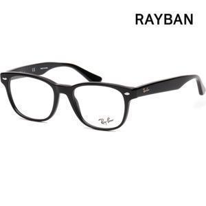 레이밴 안경테 RB5359 2000 블랙 뿔테 명품