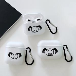 TEMU AirPods 1/2/3용 만화 그래픽 보호 이어폰 케이스, Airpods Pro 1/2용, 생일, 여자 친구, 남자 친구 또는 자신을 위한 선물