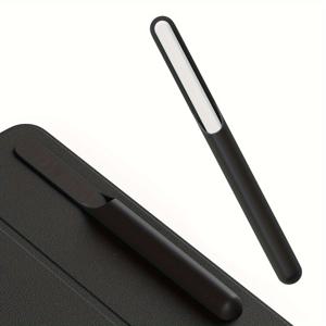 TEMU Apple Pencil(2세대)과 호환되는 필통 홀더, 후면 접착식 TPU 실리콘 파우치 케이스, 매직 키보드, 태블릿, 케이스 등에 접착 가능