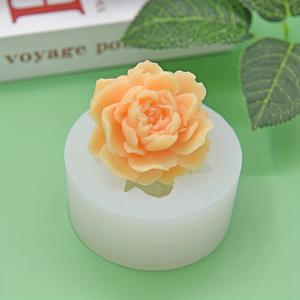 TEMU 1 개 꽃 실리콘 몰드, DIY 푸딩을 위한 3D 퐁당 몰드 초콜릿 캔디 디저트 거미 수제 비누 아로마테라피 양초 석고 폴리머 클레이 아이스 큐브, 제빵 기구, 케이크 장식 용품, 베이킹 용품, 주방 용품