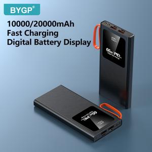 TEMU BYGB 초박형 20000mAh/10000mAh 모바일 파워 뱅크, PD20W 고속 충전기 배터리 팩, LED 전원 디스플레이 포함, 아이폰/ 모바일 폰 및 디지털 전자 기기용, 선물, 비상 백업 배터리 팩|보조배터리|보조배터리20000