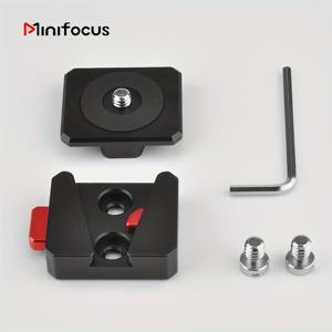 TEMU MINIFOCUS 전문가 V-Lock 퀵 릴리스 플레이트 시스템, 1/4