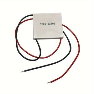 TEMU 40x40mm 12V 60W 고효율 TEC1-12706 펠티어 쿨러 히트싱크 - DIY 냉장고, 차일러, 히터용 신뢰성, 저소음, 에너지 절약 솔루션 - 가정 및 산업용 애플리케이션에 이상적