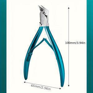 TEMU 손톱 가위 플라이어 스테인레스 스틸 굳은살 깎는 도구, 죽은 피부 제거 발톱깎이 매니큐어 도구