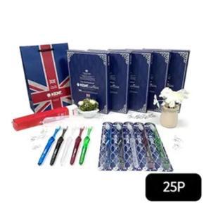 켄트 시즌4 사파이어 초극세모 칫솔 25P+칫솔 케이스+쇼핑백