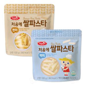 베베스트 처음에 쌀파스타 100g 2종 / 쌀죽 푸룬주스