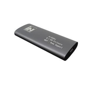 인네트워크 원터치 외장SSD 케이스 IN-SSDALL [Nvme NGFF겸용/USB3.1 Gen2] [C-C케이블 포함] [INV146]