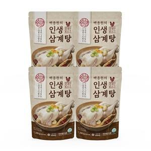 [백종원]백종원의 인생삼계탕 1,2kg x 4팩