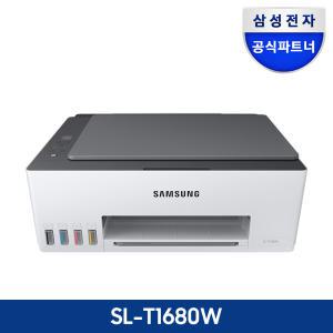 삼성전자 SL-T1680W 컬러 무한 잉크젯 복합기 무선 스캔 프린터 기본 잉크포함 오늘출