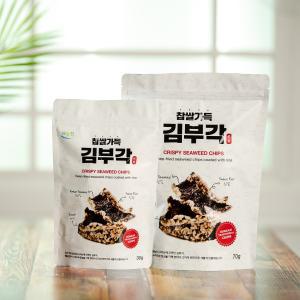 해들찬 찹쌀가득 김부각 70g 5봉